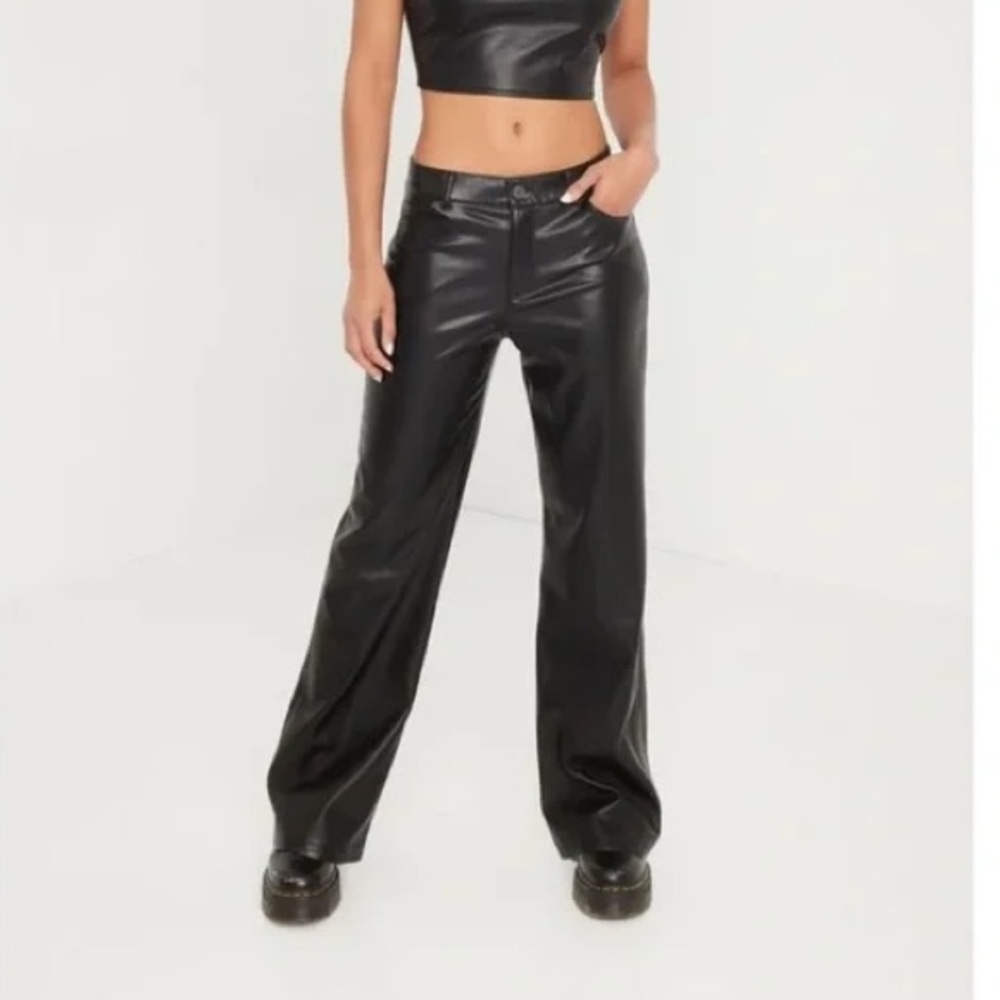 Garage Faux Leather Pants
